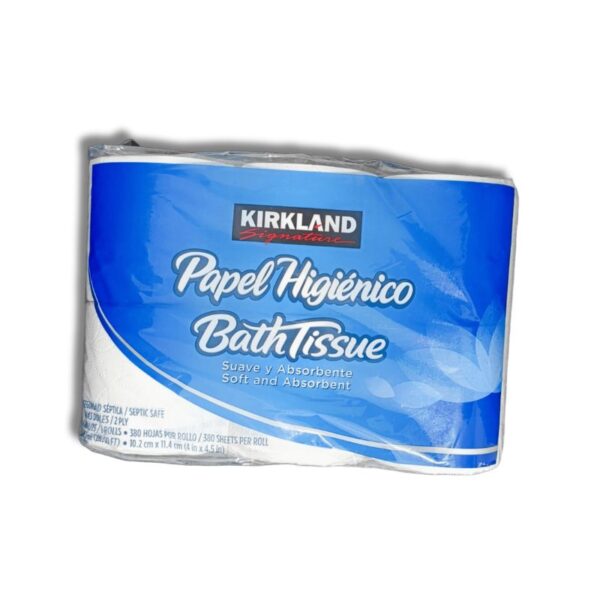 Paquete grande de Papel Higienico Bath Tissue Kirkland