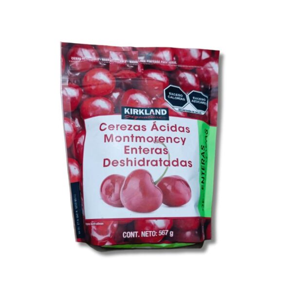 Bolsa de Cerezas Acidas Montmorency Enteras Kirkland 567 gr