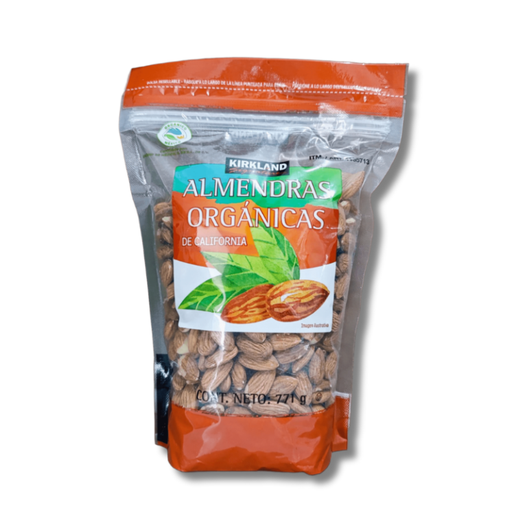 Bolsa de Almendras Organicas Kirkland 771 grs